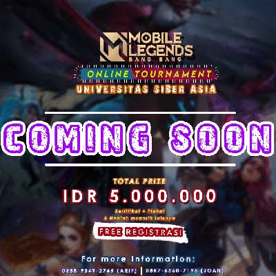 Coming Soon Mobile Legend Tournament
